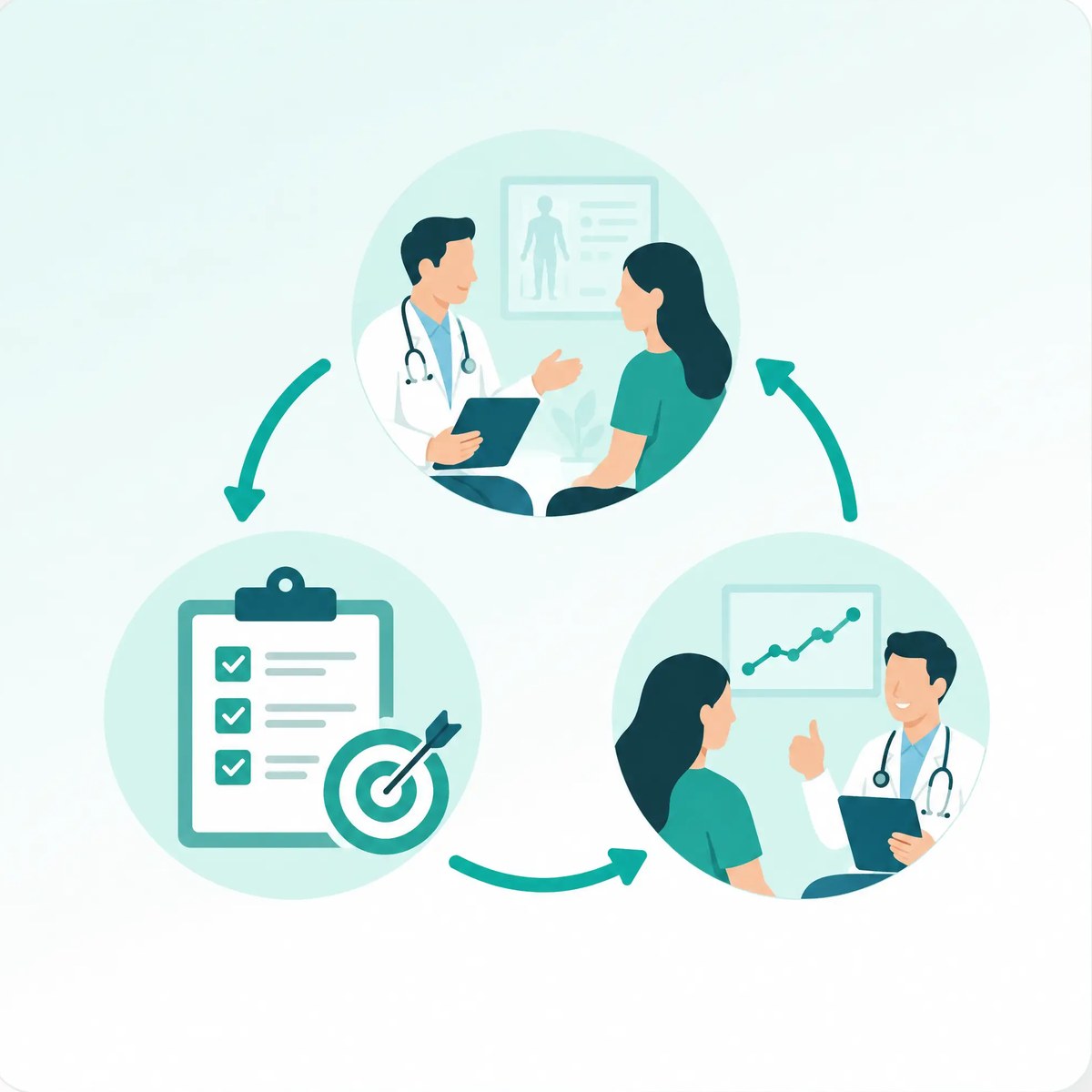Our approach: assess, plan and follow up with every patient